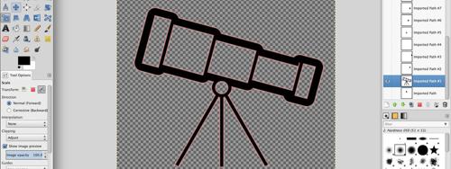 Quick Tip: How to Work With Vector Icons in GIMP