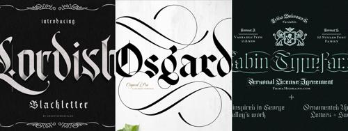 19 Ye Old English Fonts