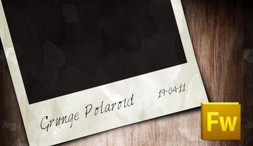 How to Create a Grunge Polaroid Photo in Adobe Fireworks