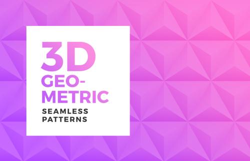 3D Geometric Seamless Patterns