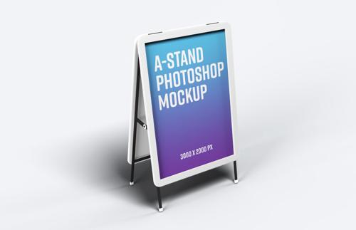 A-Stand Mockup