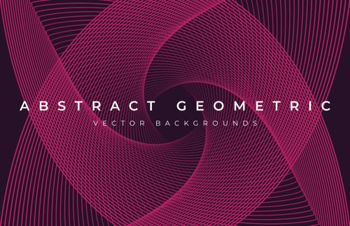 Abstract Geometric Background Vectors