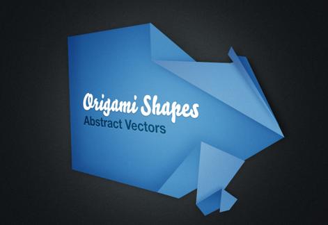 Abstract Origami Shapes