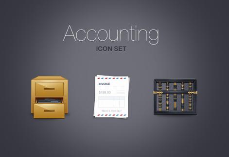 Accounting Icon Set