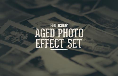 Aged/Old Photo Effect Set