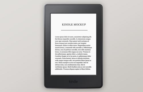 Amazon Kindle Paperwhite Mockup