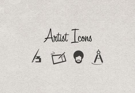 Artist Vector Icons