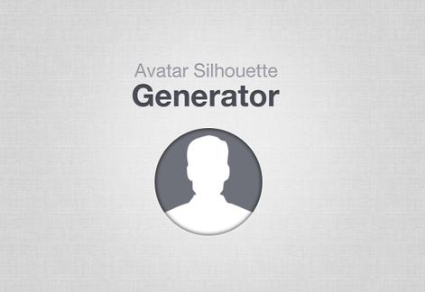 User Avatar Silhouette Generator