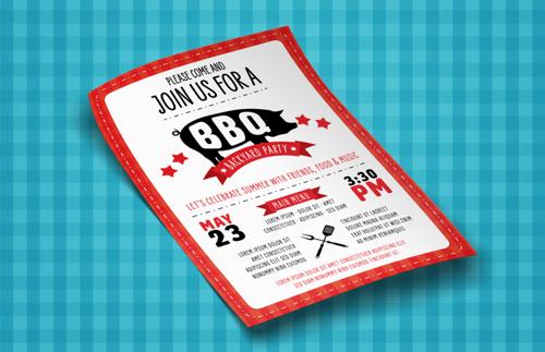 BBQ Flyer Template