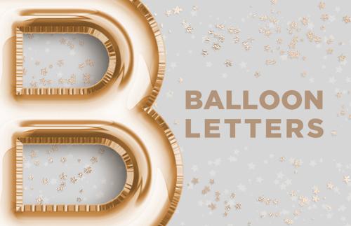 Balloon Foil Letters