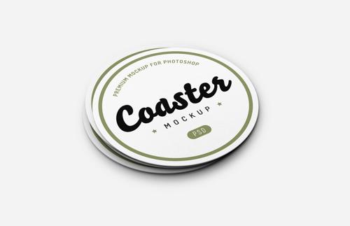 Bar Coaster Mockup