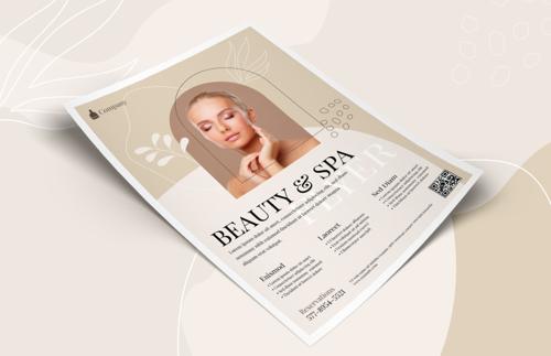 Beauty and Spa Flyer Template