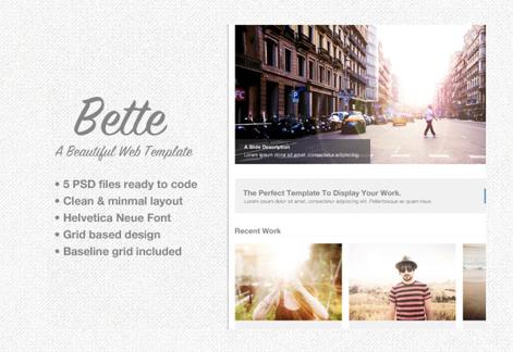 Bette - Web Template