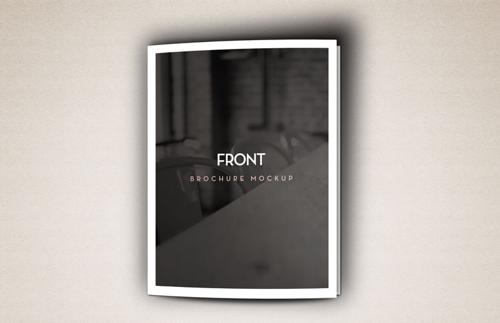 Bi Fold Brochure Mockup Template