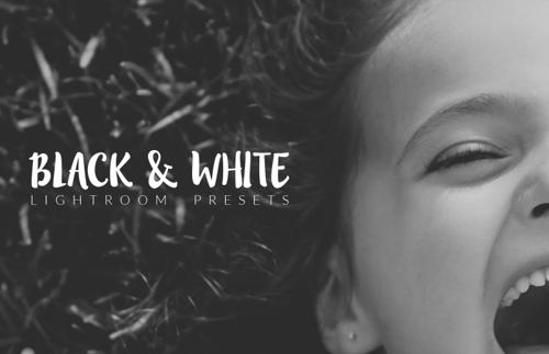 Black and White Lightroom Presets