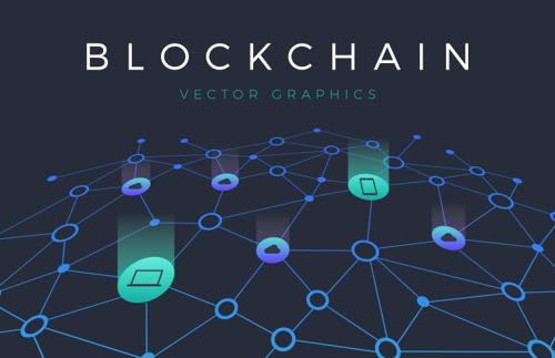 Blockchain Vector Graphics