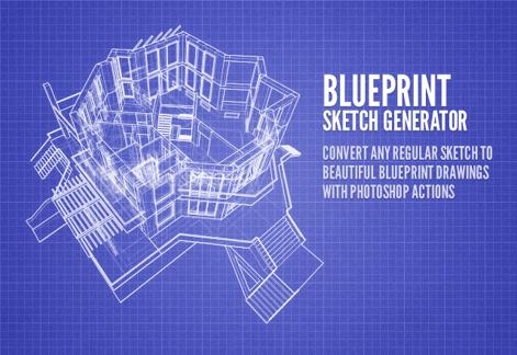 Sketch to Blueprint Generator