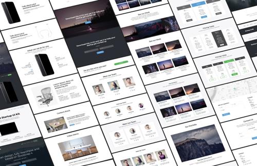 Bootstrap 4 Startup UI Kit