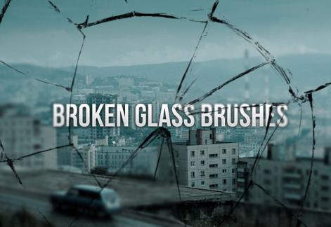 Broken Glass Brushes