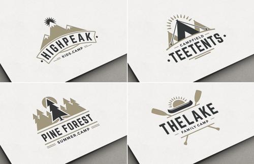 Camp Logo Templates