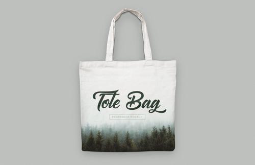Free Canvas Tote Bag Mockups (PSD)