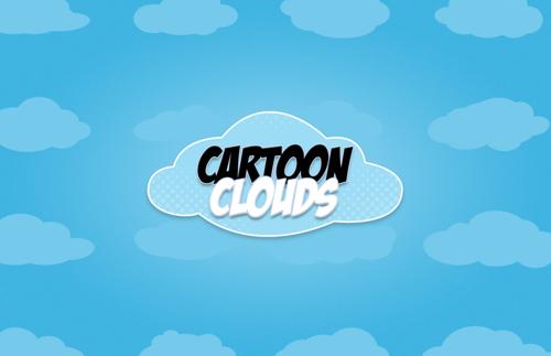 Cartoon Clouds Vector and PNG