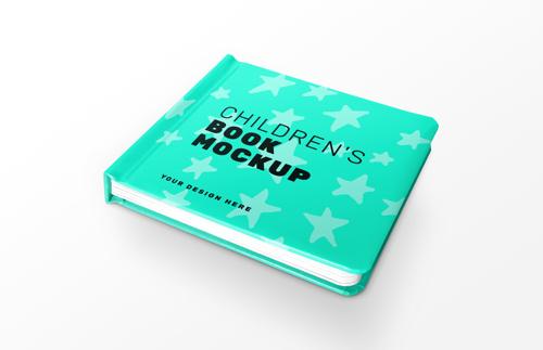 Free Children's Book Cover Mockup