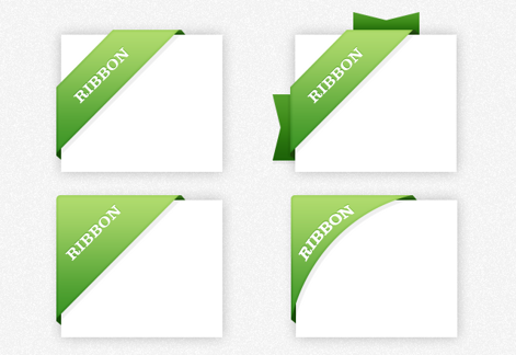 Free Chunky Web Ribbons