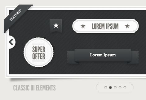 Classic UI Elements