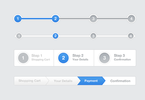 Clean Progress Trackers