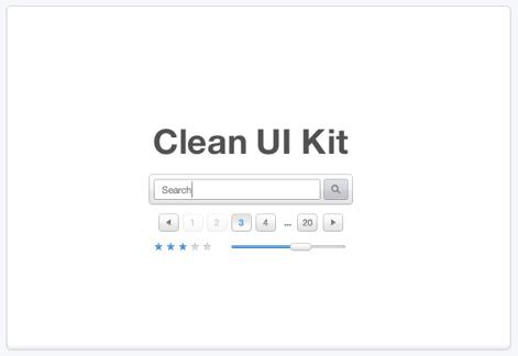 Clean UI Kit