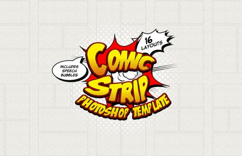 Comic Strip Template