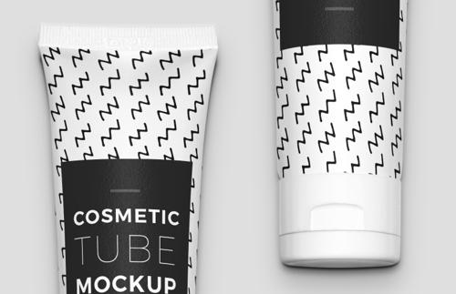Cosmetic Tube Mockup