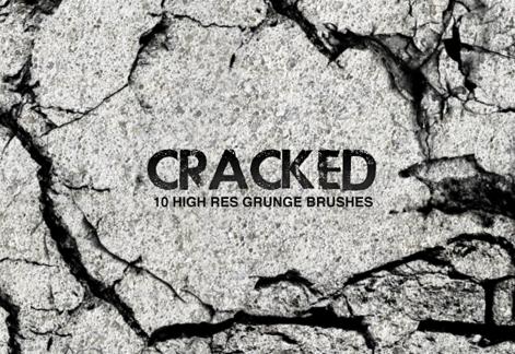 Cracked Grunge Brushes