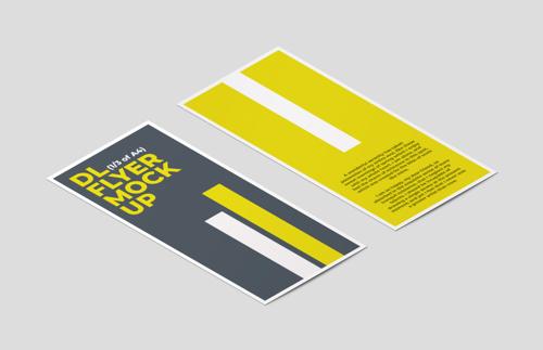 DL Flyer Mockup