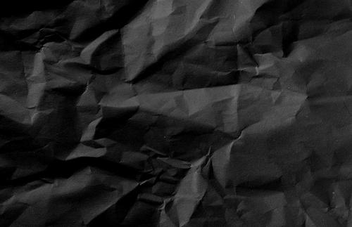 Dark Crumpled Paper Textures