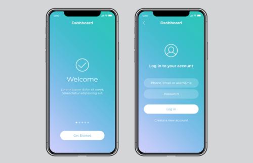 Dashboard Mobile UI Kit