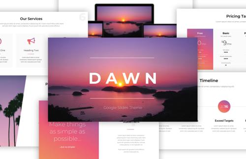 DAWN - Free Google Slides Theme