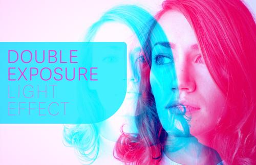 Double Exposure Light Effect Template