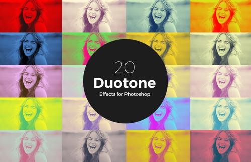 Duotone Photoshop Action
