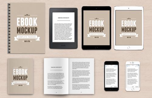 Ebook Mockup Package