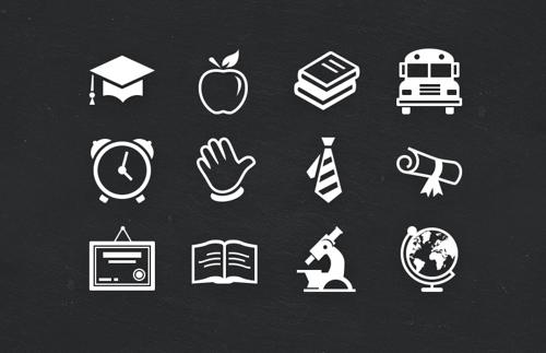 Educate Icon Set