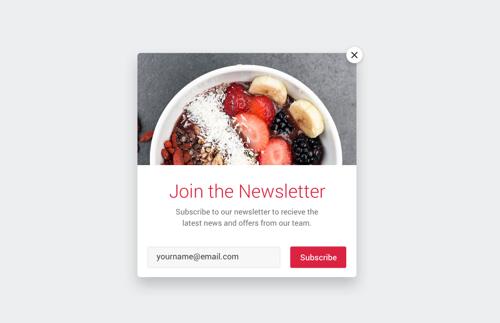Email List Popup Templates (HTML)