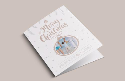 Family Christmas Card Template