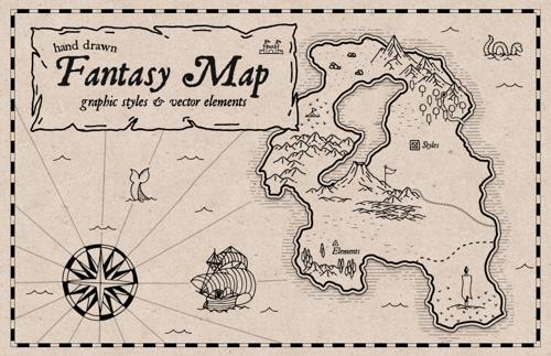 Fantasy Maps Styles And Elements