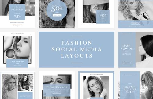 Fashion Social Media Layouts