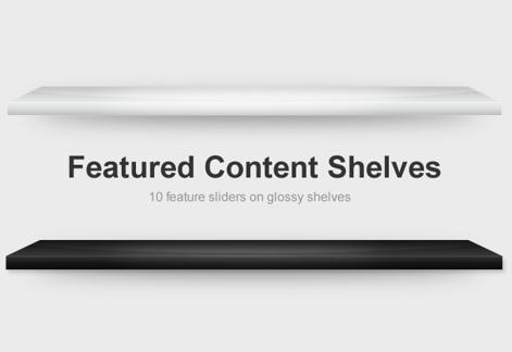 Featured Content Shelves