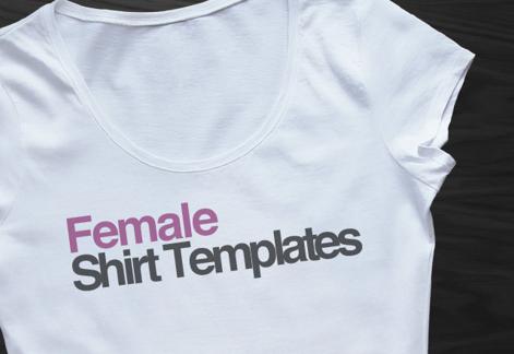 Female Shirt Templates