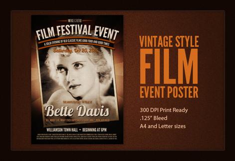 Film Event Flyer Template