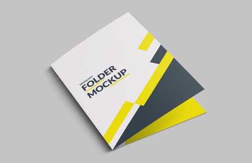 Folder Mockup for Photoshop